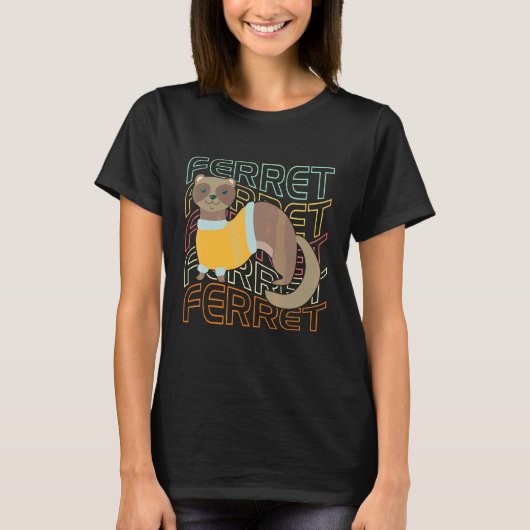 フェレット Tシャツ (正面)