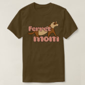フェレットMOM2 Tシャツ (デザイン正面)