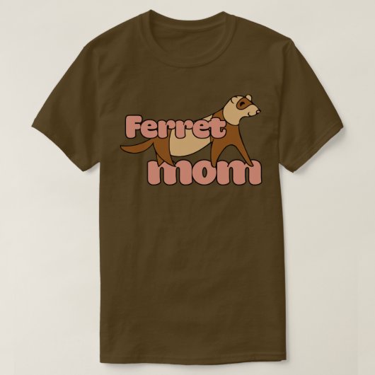 フェレットMOM2 Tシャツ (デザイン正面)