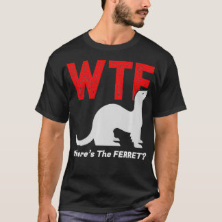 フェレーおもしろいト動物 Tシャツ