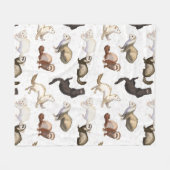 フェレーよくはしゃぐト事業 フリースブランケット (正面(横))