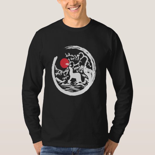 フェレーママパパムステラニグリペス_4 Tシャツ (正面)