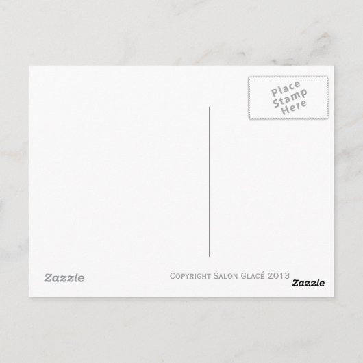 フェレーロローシェルクリームガトーポストカード ポストカード (裏面)