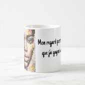 フェロシテポートレートピクセルアト鮮やかル コーヒーマグカップ (中央)