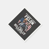 フェロンとヒルビリー・トランプ・ヴァンスを連れて行く スタンダードカクテルナプキン (角)