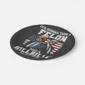 フェロンとヒルビリー・トランプ・ヴァンスを連れて行く ペーパープレート (アングル)