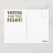 フェロンの投票！ ポストカード (裏面)