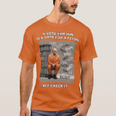 フェロンの投票 Tシャツ (正面)