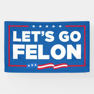 フェロンアンチトランプ 横断幕