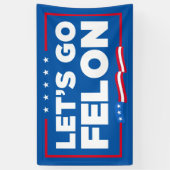 フェロンアンチトランプ 横断幕 (縦)