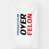 フェロンタイポグラフィ赤白青 横断幕 (縦)