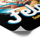 フェロントランプ2024ハワイアンのように ポスター (角)