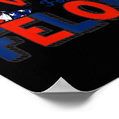 フェロン引用文大統領への投票おもしろい方法2 ポスター (角)