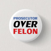 フェロン赤黒青白の検事モダン 缶バッジ (正面)