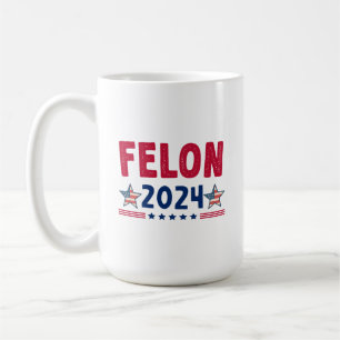 フェロン2024ギフト アメリカ皮肉な政治 コーヒーマグカップ