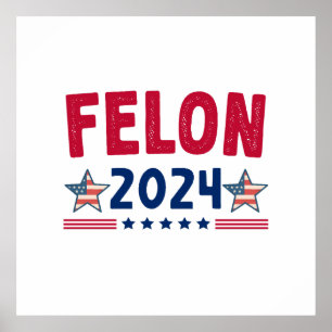 フェロン2024ギフト アメリカ皮肉な政治 ポスター