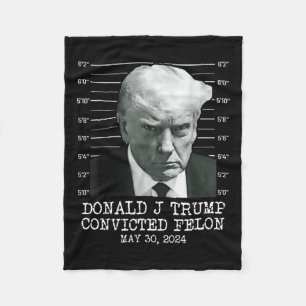 フェロン・ドナルド・トランプ有罪が彼をトランプ刑務所に監禁する フリースブランケット