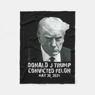 フェロン・ドナルド・トランプ有罪が彼をトランプ刑務所に監禁する フリースブランケット