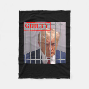 フェロン・ドナルド・トランプ有罪が彼をトランプ刑務所に監禁する フリースブランケット