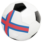 フェロー諸島の旗 サッカーボール (3/4)