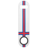 フェロー諸島の旗 スピード栓抜き (裏面)