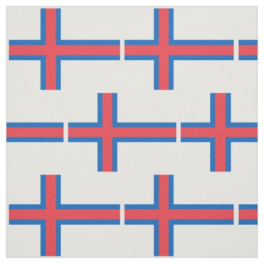 フェロー諸島の旗 ファブリック (見本)