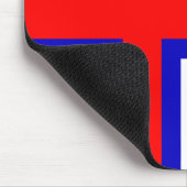 フェロー諸島の旗 マウスパッド (コーナー)