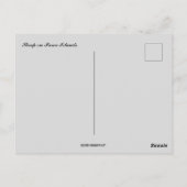 フェロー諸島の羊 ポストカード (裏面)