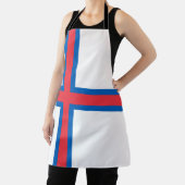 フェロー諸島国旗 エプロン (インサイチュ)