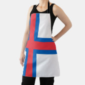 フェロー諸島国旗 エプロン (インサイチュ)