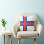 フェロー諸島国旗 クッション (椅子)