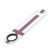 フェロー諸島国旗 スピード栓抜き (正面アングル)