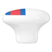 フェロー諸島国旗 セラミックノブ (側面)