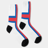 フェロー諸島国旗 ソックス (右)