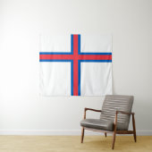 フェロー諸島国旗 タペストリー (インサイチュ(横))