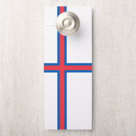 フェロー諸島国旗 ドアノブサイン