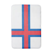 フェロー諸島国旗 バスマット (正面縦)