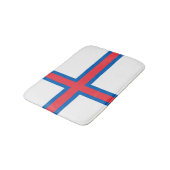 フェロー諸島国旗 バスマット (アングル)