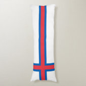 フェロー諸島国旗 ボディピロー (正面縦)
