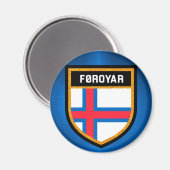 フェロー諸島国旗 マグネット (正面/裏面)