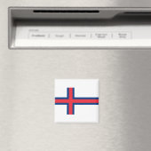 フェロー諸島国旗 マグネット (インサイチュ (食洗機))