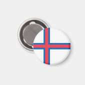 フェロー諸島国旗 マグネット (正面/裏面)