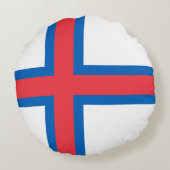 フェロー諸島国旗 ラウンドクッション (裏面)