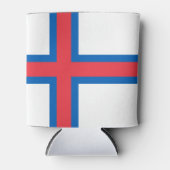 フェロー諸島国旗 缶クーラー (正面)