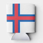フェロー諸島国旗 缶クーラー (裏面)