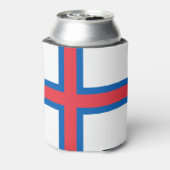 フェロー諸島国旗 缶クーラー (缶裏面)