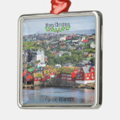 フェロー諸島(トルシャブン) メタルオーナメント (左)