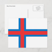 フェロー諸島 ポストカード (正面/裏面)