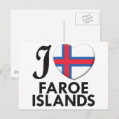 フェロー諸島 ポストカード (正面/裏面)