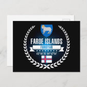 フェロー諸島 ポストカード (正面/裏面)